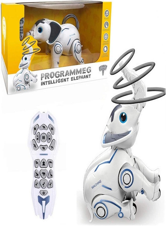 Samtop Programmable Remote Control Elephant Robot with Dance and Sound for Kids - Image 5
